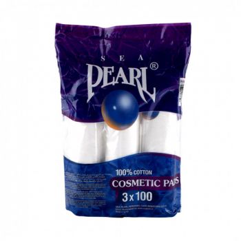 Sea Pearl Cosmetic Pads 100 Sx3
