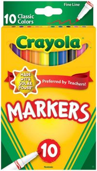Crayola Markers, 10