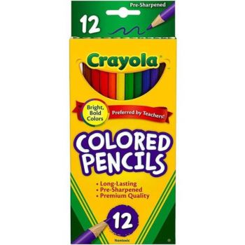 Crayola Colored pencils, 12pcs
