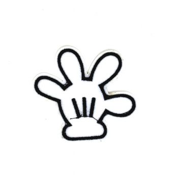 Mickey Mouse Glove Iron on Patch