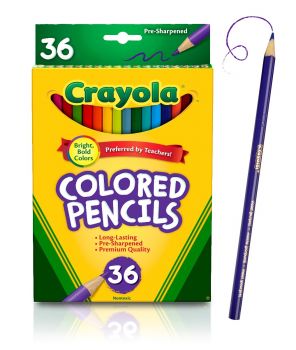 Crayola colored pencils, 36 Pieces
