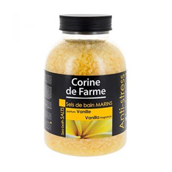 Corine De Farme - Bath Sea Salt Vanilla 1.3kg