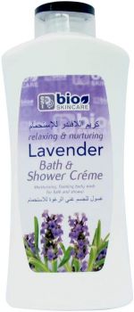 BIO Skincare Bath & Shower Creme Lavender 750ML