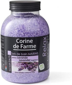 Corine De Farme - Bath Sea Salt Lavender 1.3kg