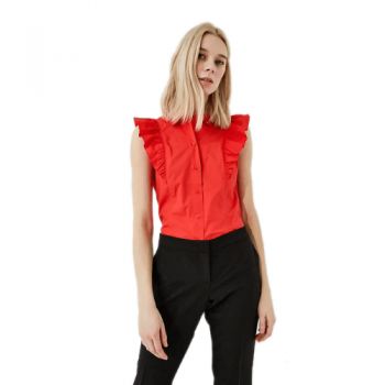 Armani Exchange Women's Red Shirt, Size S