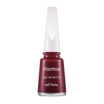 Flormar - Nail Enamel - 228 Bordeaux Red