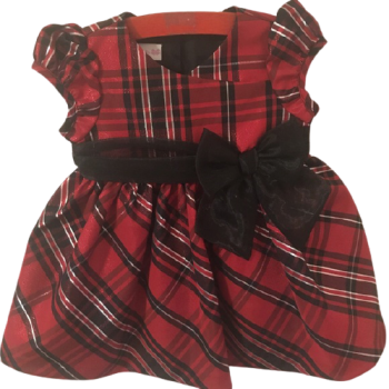 Bonnie Baby 2 PC Formal Holiday Dress for Baby Girl 24 M 