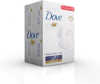 Dove Beauty Cream Bar White - 135g (Pack of 4)