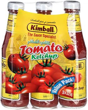 Kimball Tomato Ketchup 325g x 3 pieces