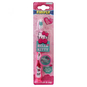 Hello Kitty - Toothbrush Travel Kit With Cap - Pink