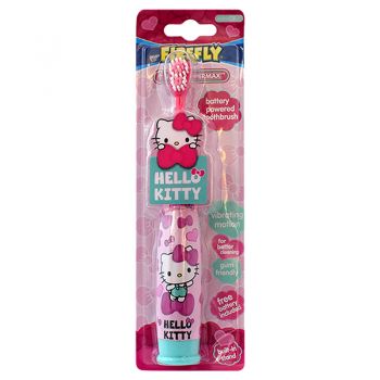 Hello Kitty - Tooth Brush Turbo Power With Battery - Pink