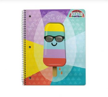 Scented Subject Notebook, Grape