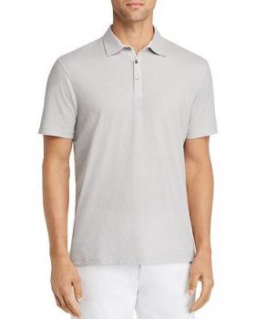 Zachary Prell Southold Dot-Printed Slim Fit Polo Shirt, Size XXL