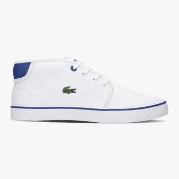 Kids Lacoste Ampthill Sneakers, White, Size 37.5