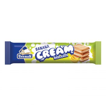 Deemah Banana Cream Biscuits 90gm