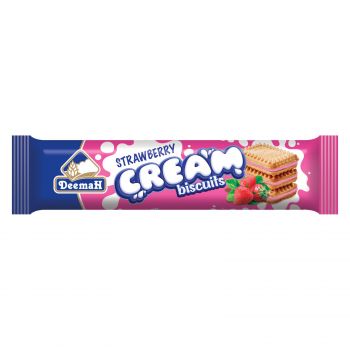 Deemah Strawberry Cream Biscuits 90gm