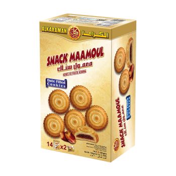 Al Karamah Snack Maamoul 50gm Box 14pcs
