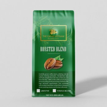 The Caphe Vietnam Roasted Blend (Natural) - Whole Beans 250g