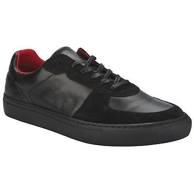 Lyle and scott sales leather trainers