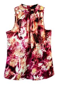 Marciano Guess Women Floral Top, Size 44