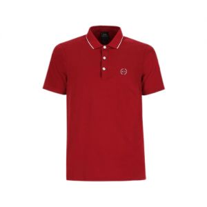 Armani Exchange Polo Shirt with Contrasting Details, Size S