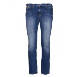 Armani Exchange Coupe Ajustee Skinny Jeans Man Blue Denim , Size 32