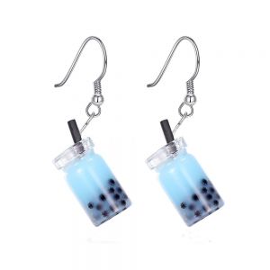 Handmade Bubble Tea Earrings