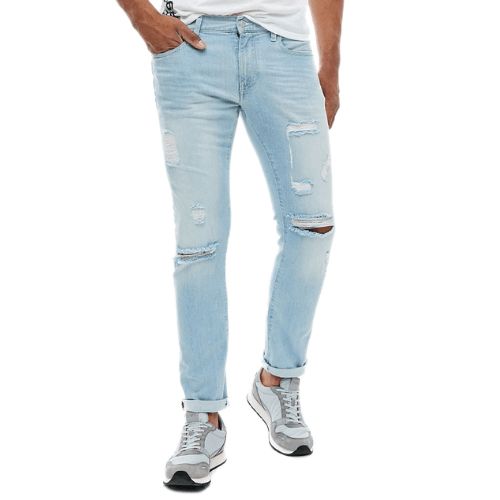 armani exchange ripped jeans